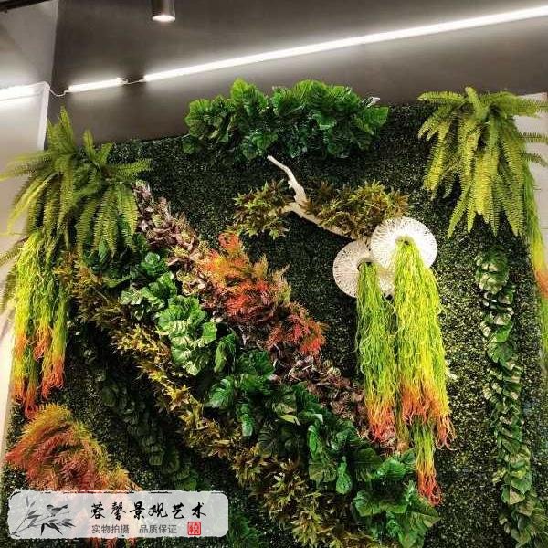 仿真植物墻裝飾