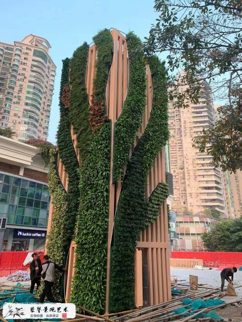 室外植物墻多少錢