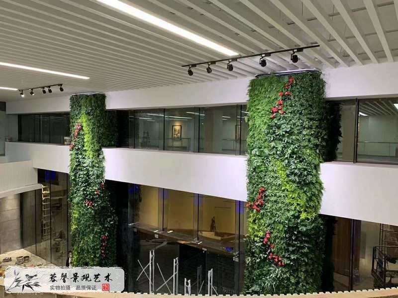 商場大廳植物墻